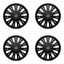 Poklice pro Volvo (černé) 17 SPARK BLACK