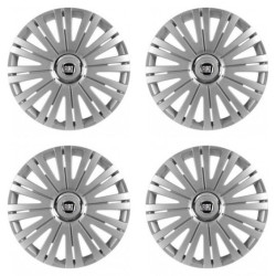 Poklice pro Fiat (černý) 14 ACTIVE RC