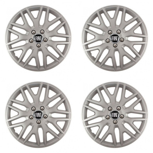 Poklice pro Fiat (černý) 15 DAKAR