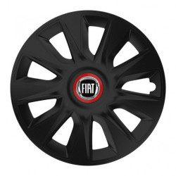 Poklice pro Fiat (černý) 15 STRATOS RR black