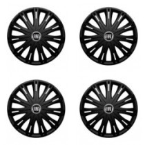 Poklice pro Fiat (černý) 15 SPARK BLACK