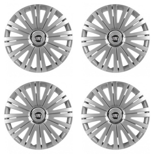 Poklice pro Fiat (černý) 15 ACTIVE RC