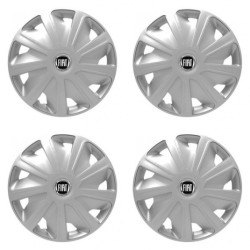 Poklice pro Fiat (černý) pre dodávky 15 Craft silver