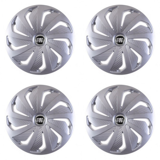 Poklice pro Fiat (černý) 16 WIND RC SI