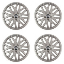 Poklice pro Fiat (černý) 16 DAKAR