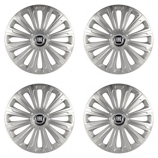 Poklice pro Fiat (černý) 16 TREND RC