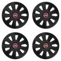 Poklice pro Fiat (černý) 16 STRATOS RR black