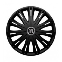 Poklice pro Fiat (černý) 16 SPARK BLACK