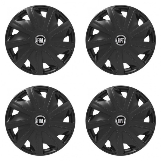 Poklice pro Fiat (černý) pre dodávky 16 Craft black