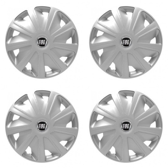 Poklice pro Fiat (černý) pre dodávky 16 Craft silver
