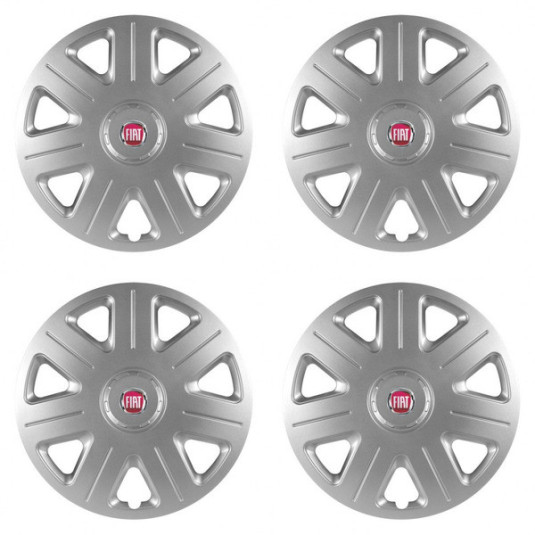 Poklice pro Fiat (červené) 14 Master