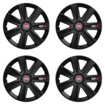 Poklice pro Fiat (červené) 14 GTX CARBON black