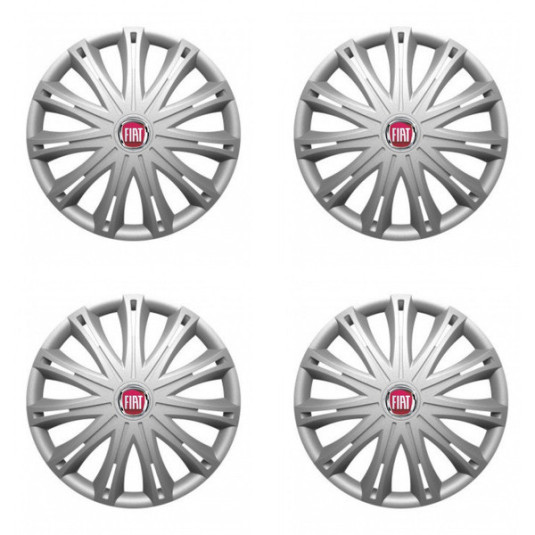 Poklice pro Fiat (červené) 14 SPARK