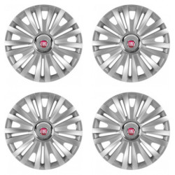 Poklice pro Fiat (červené) 14 ROYAL RC