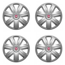 Poklice pro Fiat (červené) 14 COMFORT