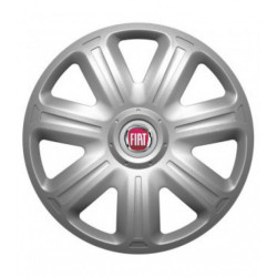 Poklice pro Fiat (červené) 14 COMFORT