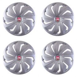 Poklice pro Fiat (červené) 15 WIND RC SI