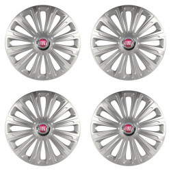 Poklice pro Fiat (červené) 15 TREND RC