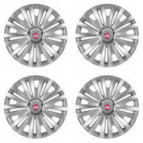 Poklice pro Fiat (červené) 15 ROYAL