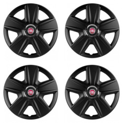 Poklice pro Fiat (červené) 15 ESPRIT RC BLACK