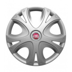 Poklice pro Fiat (červené) 15 DYNAMIC