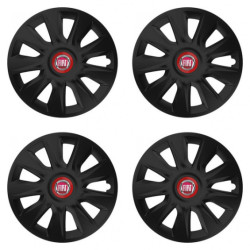 Poklice pro Fiat (červené) 16 STRATOS RR black