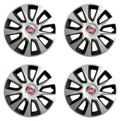 Poklice pro Fiat (červené) 16 STRATOS double colour