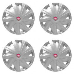 Poklice pro Fiat (červené) pre dodávky 16 Craft silver