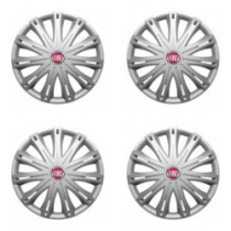 Poklice pro Fiat (červené) 17 SPARK