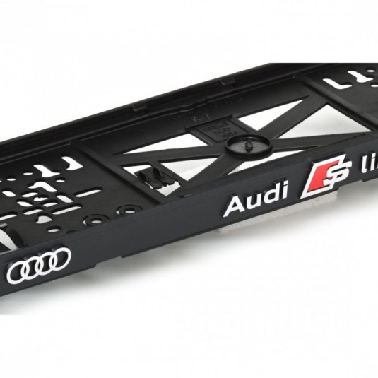 Podložka pod SPZ 3D AUDI S LINE