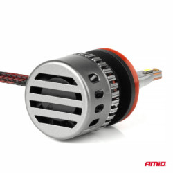 LED žárovky hlavního svícení K3 H8 H9 H11 H16 12V 6000K canbus AMIO-03686