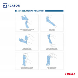 Nitrilové rukavice Nitrylex Basic velikost XL, 100 ks