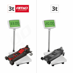 Hydraulický nízkoprofilový zvedák 3T CE 75/510mm AMiO-04215