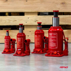 Hydraulický piestový zdvihák 10T v PVC boxe AMIO-04184