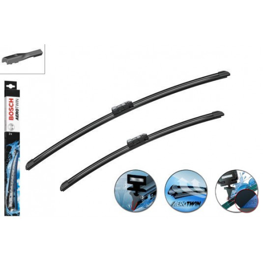 Stěrače Bosch Aerotwin sada pro AUDI Q3 (F3B) (2018.07-souč.) 625/500mm
