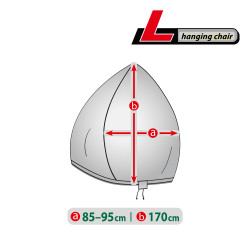 Ochranná plachta na záhradný stôl S kruh
