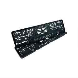 Podložka pod SPZ 3D PEUGEOT