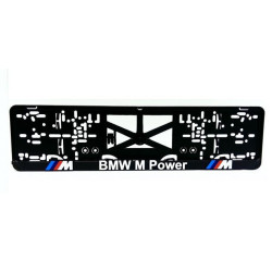 Podložka pod ŠPZ 3D BMW M POWER verze 1