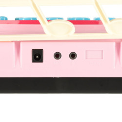 INTERAKTIVNÍ KLÁVESOVÝ VARHANNÍ MIKROFON - RŮŽOVÝ