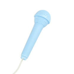 INTERAKTIVNÍ KLÁVESOVÝ VARHANNÍ MIKROFON - MODRÝ