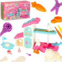 Pet hotel spa domeček pro psa, kočku a jiná zvířátka – příslušenství, 26 kusů