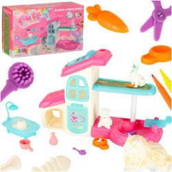 Pet hotel spa domeček pro psa, kočku a jiná zvířátka – příslušenství, 26 kusů