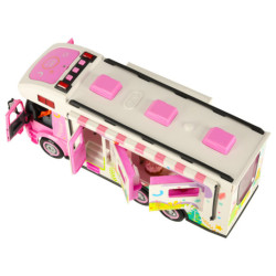 Diaľkovo ovládaný karavan diaľkovo ovládaný karavan auto 2,4 GHz zvuky svetlá príslušenstvo, ružová