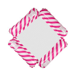 Nafukovací plážový matrac hojdacia sieť vodné lehátko kreslo bazén, ružová