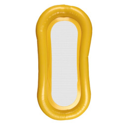 Nafukovací plážový matrac hojdacia sieť vodné lehátko kreslo bazén, červená