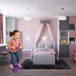 Dětský pogo balanční Jumper, fialový