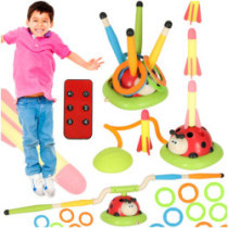 Sportovní hra pro děti skákání přes švihadlo 3v1