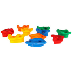 Lezecké kameny pro děti 10 ks + skrutky