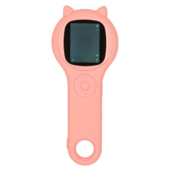 Digitální lupa a mikroskop s kamerou, růžová