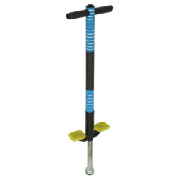 Nastavitelná skákací tyč pogo, modrá